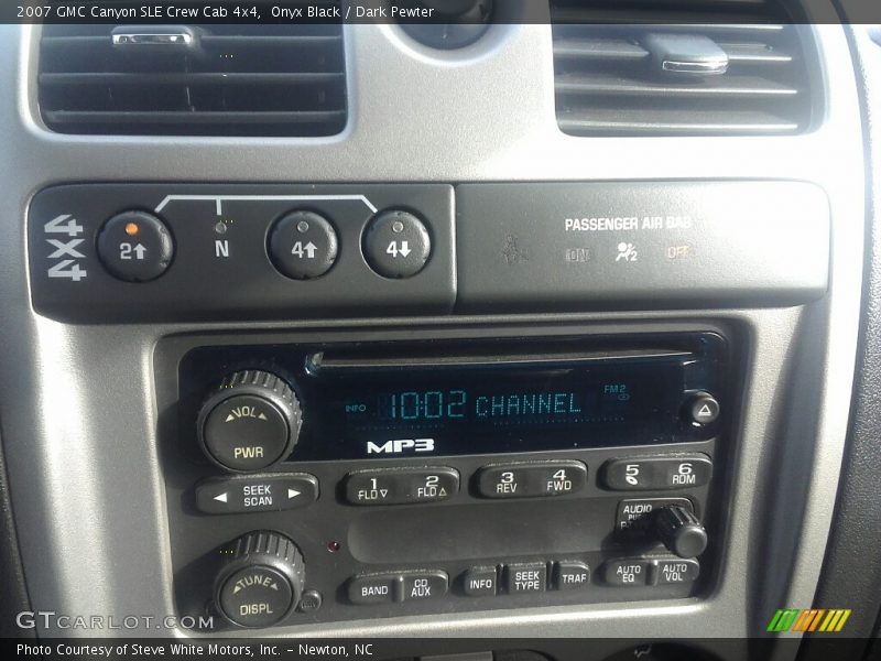Onyx Black / Dark Pewter 2007 GMC Canyon SLE Crew Cab 4x4