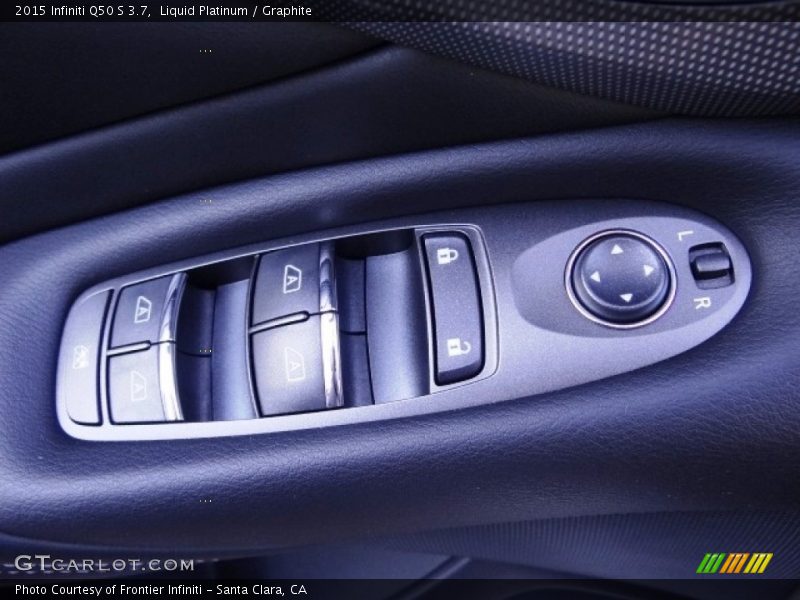 Liquid Platinum / Graphite 2015 Infiniti Q50 S 3.7