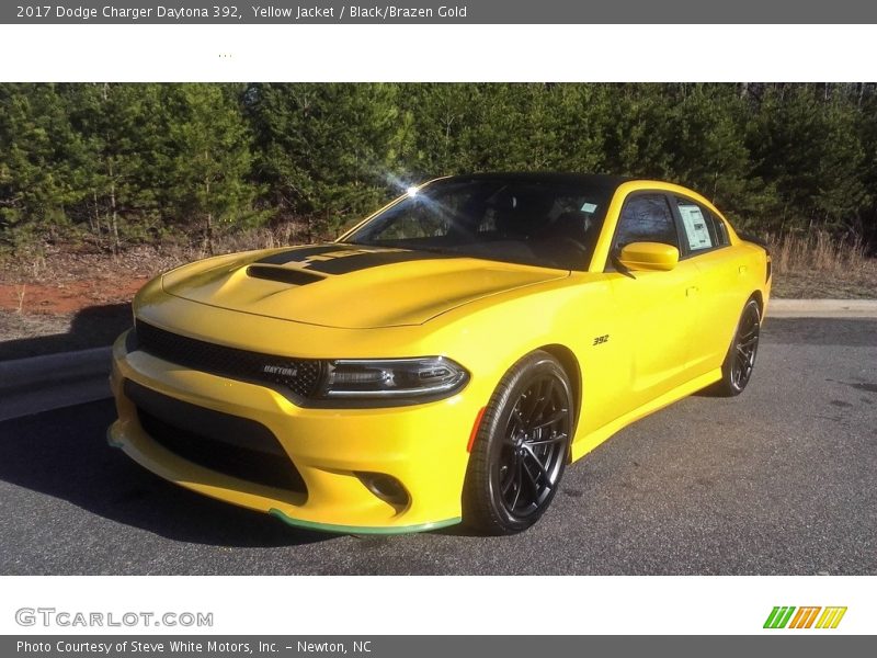 Yellow Jacket / Black/Brazen Gold 2017 Dodge Charger Daytona 392