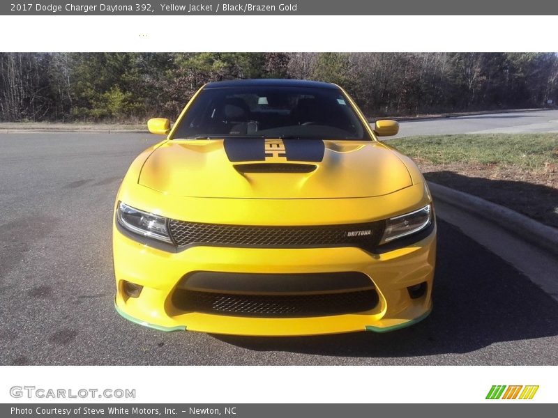 Yellow Jacket / Black/Brazen Gold 2017 Dodge Charger Daytona 392