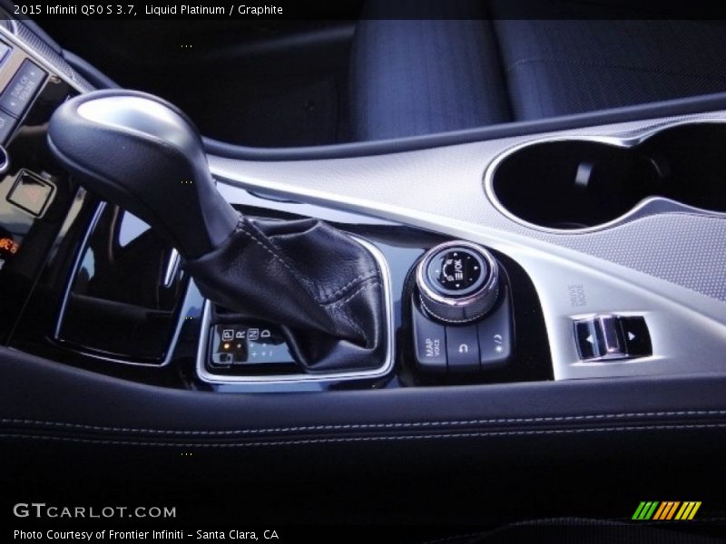 Liquid Platinum / Graphite 2015 Infiniti Q50 S 3.7