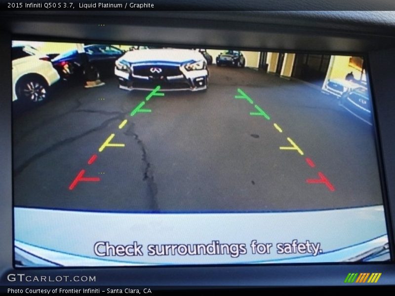 Liquid Platinum / Graphite 2015 Infiniti Q50 S 3.7