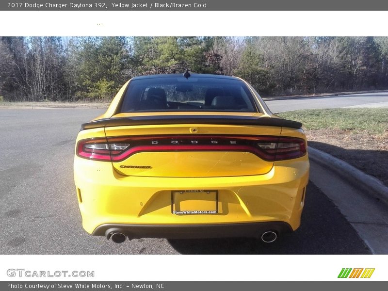 Yellow Jacket / Black/Brazen Gold 2017 Dodge Charger Daytona 392