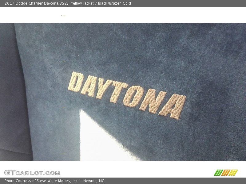 Yellow Jacket / Black/Brazen Gold 2017 Dodge Charger Daytona 392