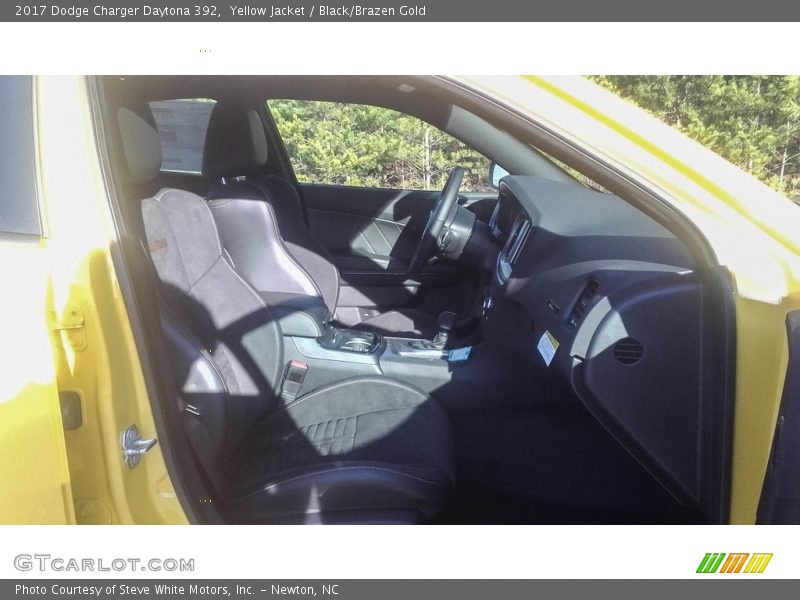 Yellow Jacket / Black/Brazen Gold 2017 Dodge Charger Daytona 392
