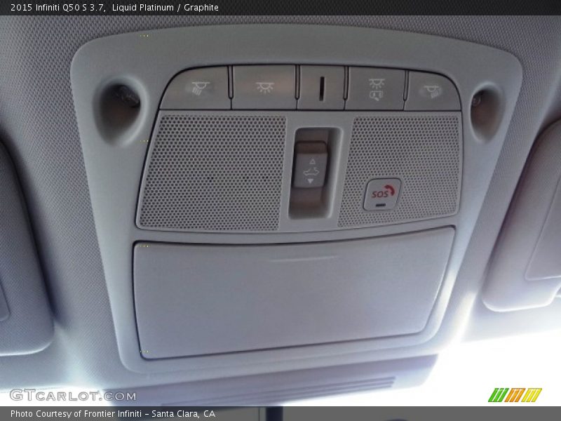 Liquid Platinum / Graphite 2015 Infiniti Q50 S 3.7