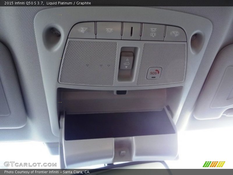 Liquid Platinum / Graphite 2015 Infiniti Q50 S 3.7