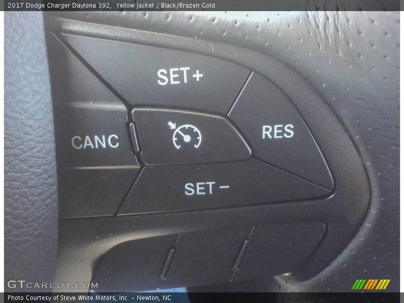 Yellow Jacket / Black/Brazen Gold 2017 Dodge Charger Daytona 392