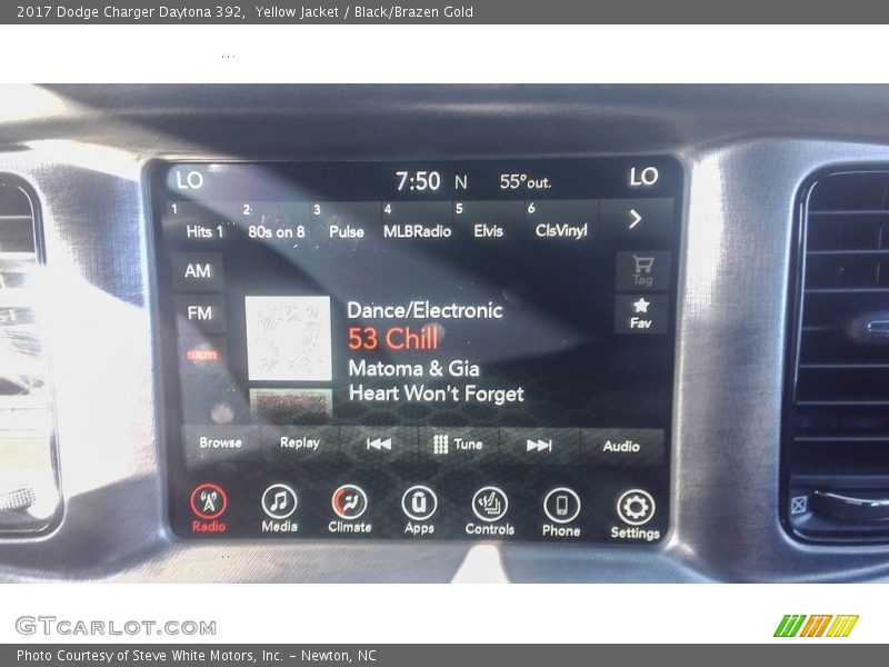 Yellow Jacket / Black/Brazen Gold 2017 Dodge Charger Daytona 392