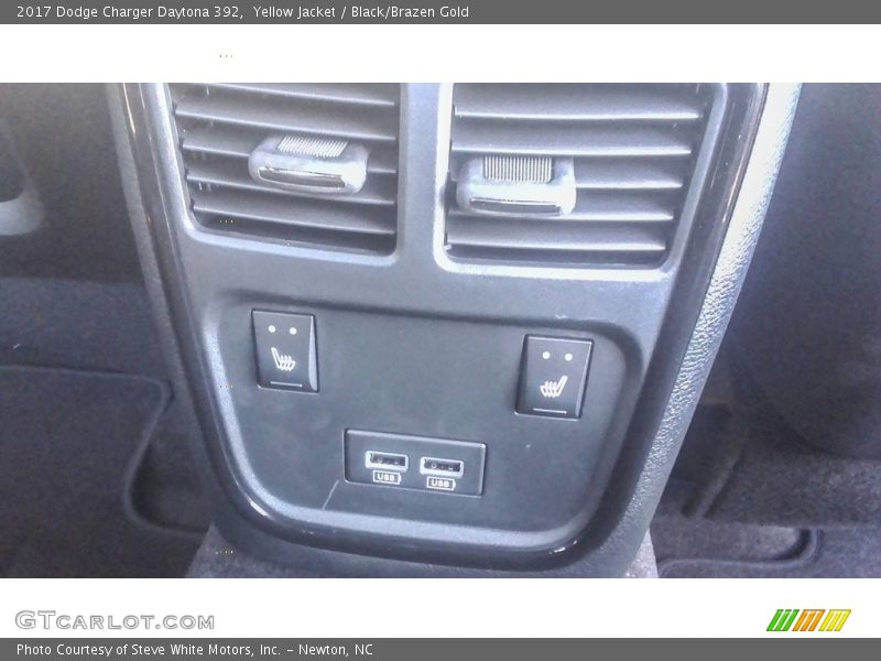 Yellow Jacket / Black/Brazen Gold 2017 Dodge Charger Daytona 392
