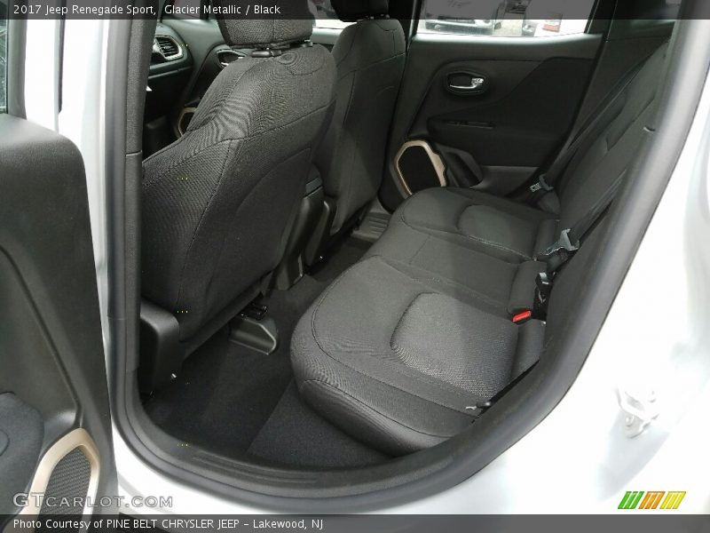 Rear Seat of 2017 Renegade Sport