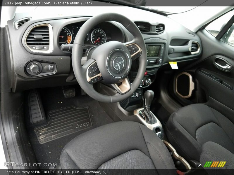  2017 Renegade Sport Black Interior