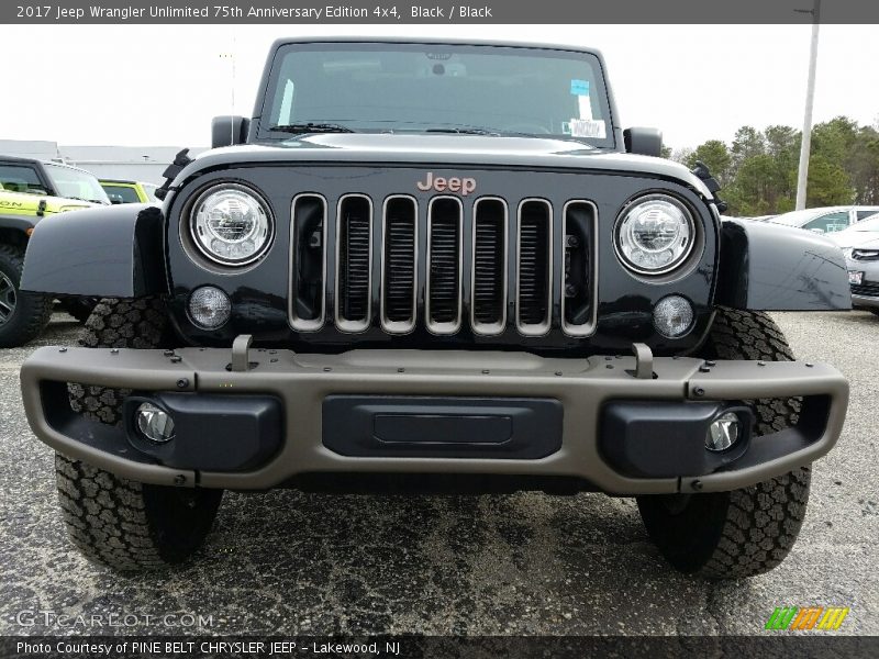 Black / Black 2017 Jeep Wrangler Unlimited 75th Anniversary Edition 4x4