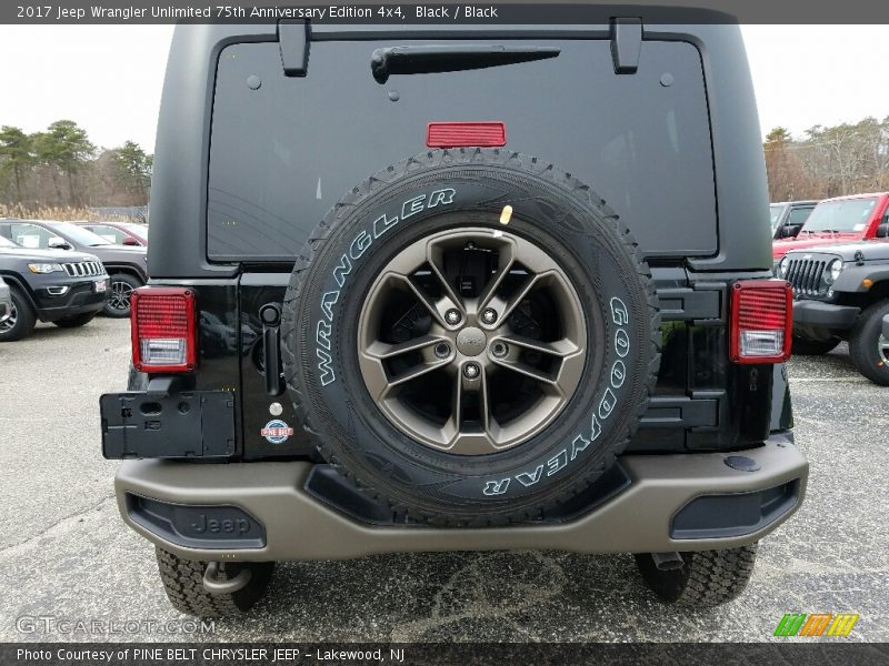 Black / Black 2017 Jeep Wrangler Unlimited 75th Anniversary Edition 4x4