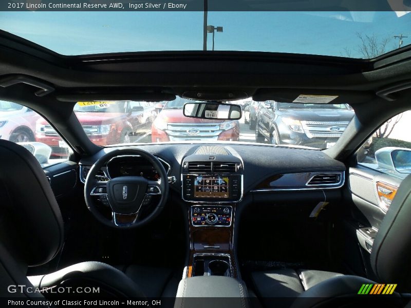 Ingot Silver / Ebony 2017 Lincoln Continental Reserve AWD