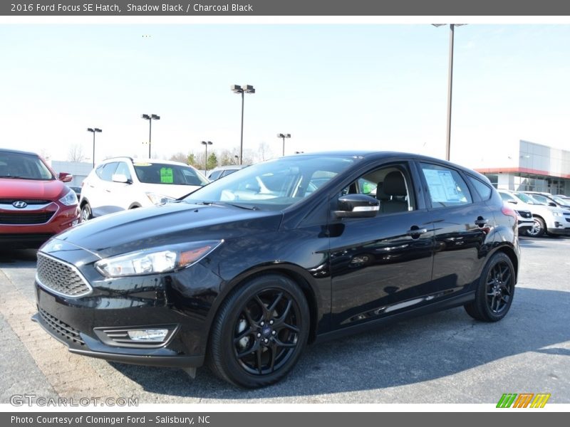 Shadow Black / Charcoal Black 2016 Ford Focus SE Hatch