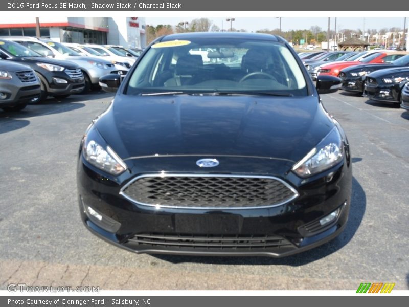 Shadow Black / Charcoal Black 2016 Ford Focus SE Hatch