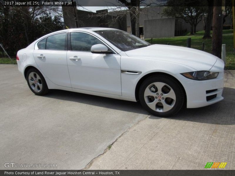 Polaris White / Jet 2017 Jaguar XE 25t