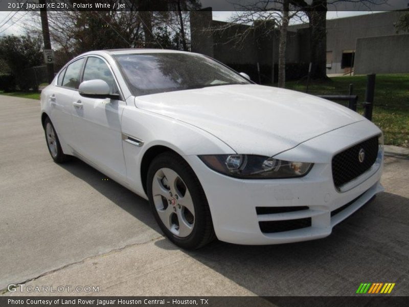Polaris White / Jet 2017 Jaguar XE 25t