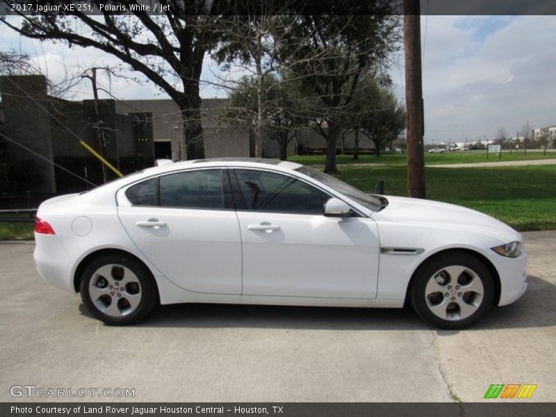 Polaris White / Jet 2017 Jaguar XE 25t