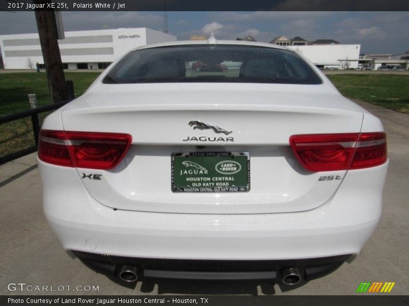 Polaris White / Jet 2017 Jaguar XE 25t