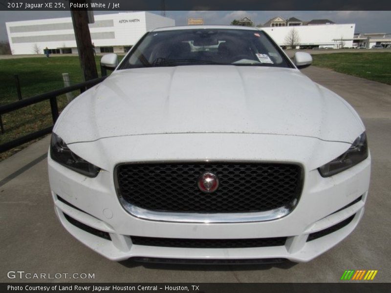 Polaris White / Jet 2017 Jaguar XE 25t
