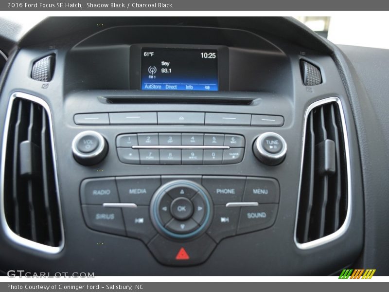 Shadow Black / Charcoal Black 2016 Ford Focus SE Hatch