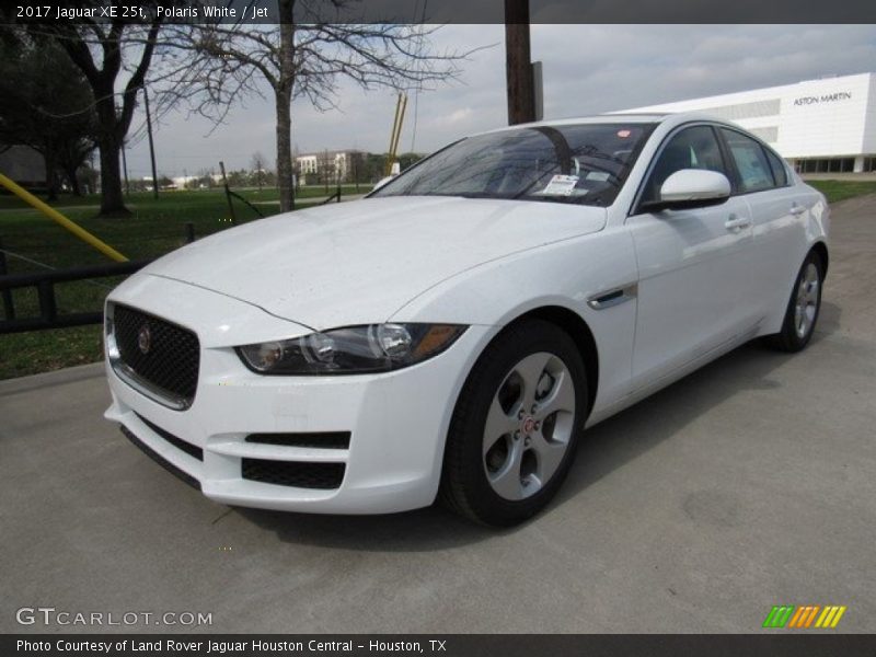 Polaris White / Jet 2017 Jaguar XE 25t