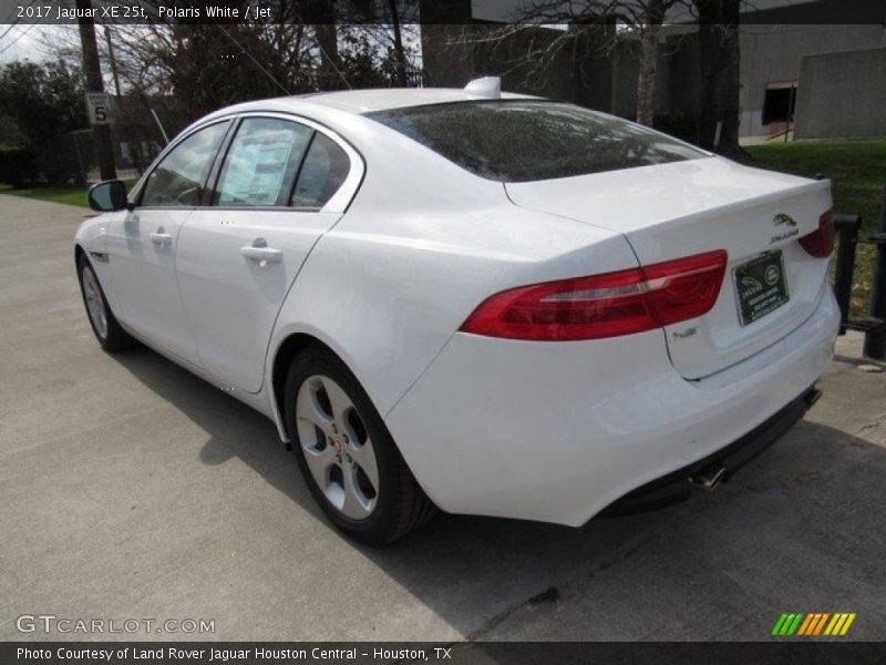 Polaris White / Jet 2017 Jaguar XE 25t