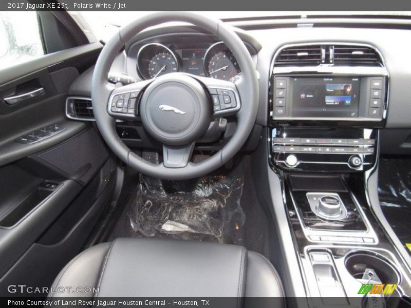 Polaris White / Jet 2017 Jaguar XE 25t