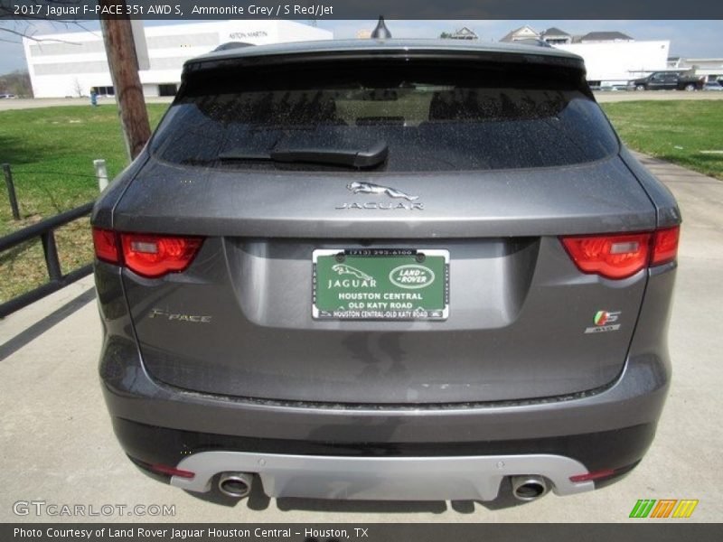 Ammonite Grey / S Red/Jet 2017 Jaguar F-PACE 35t AWD S