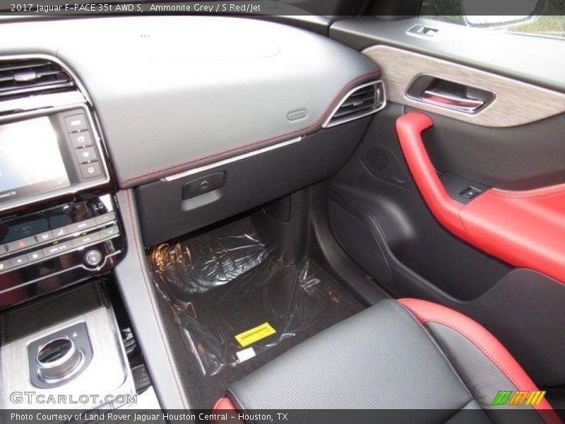Ammonite Grey / S Red/Jet 2017 Jaguar F-PACE 35t AWD S