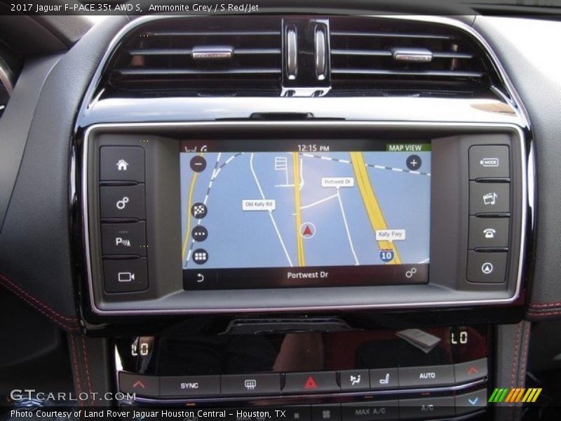 Navigation of 2017 F-PACE 35t AWD S