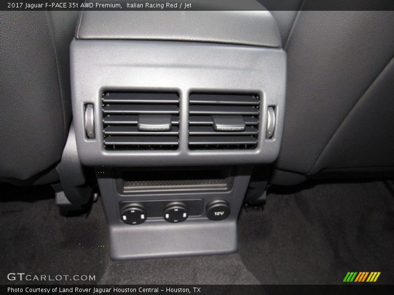 Italian Racing Red / Jet 2017 Jaguar F-PACE 35t AWD Premium