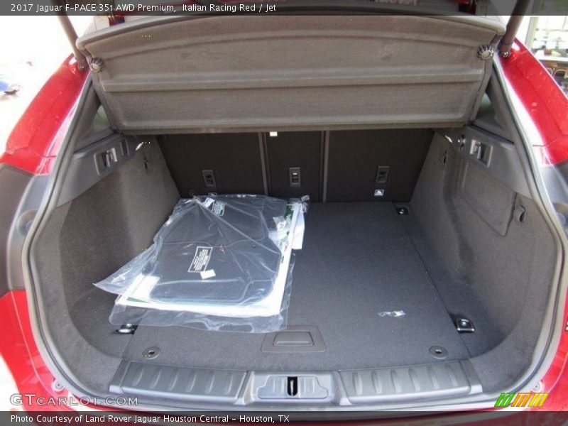 Italian Racing Red / Jet 2017 Jaguar F-PACE 35t AWD Premium