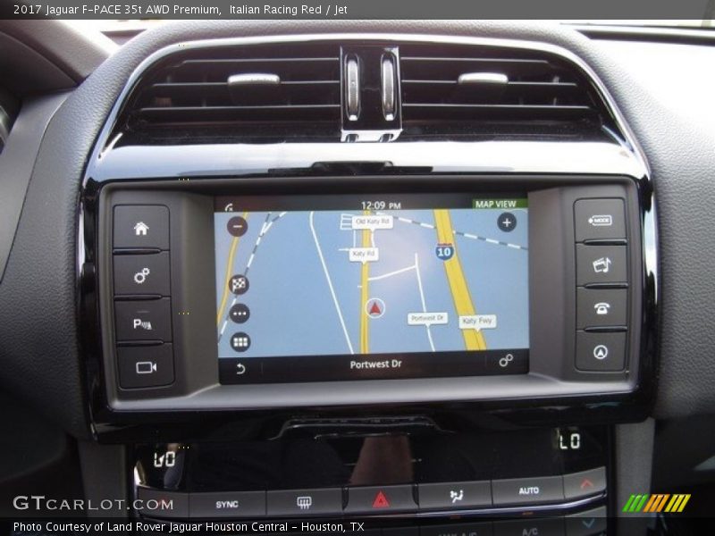 Italian Racing Red / Jet 2017 Jaguar F-PACE 35t AWD Premium