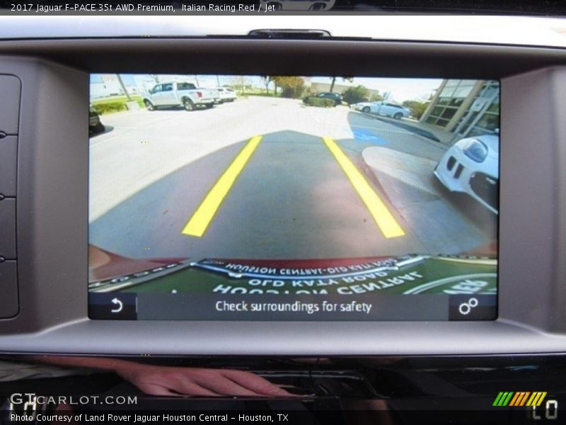 Italian Racing Red / Jet 2017 Jaguar F-PACE 35t AWD Premium