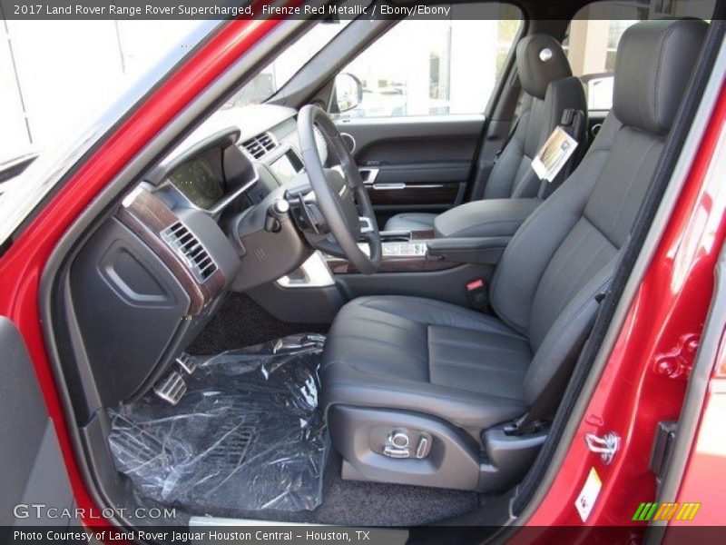 Firenze Red Metallic / Ebony/Ebony 2017 Land Rover Range Rover Supercharged