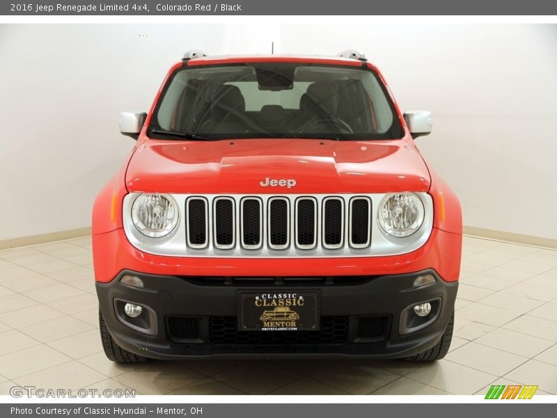 Colorado Red / Black 2016 Jeep Renegade Limited 4x4