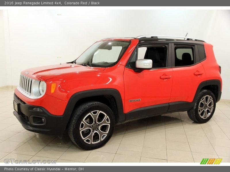 Colorado Red / Black 2016 Jeep Renegade Limited 4x4