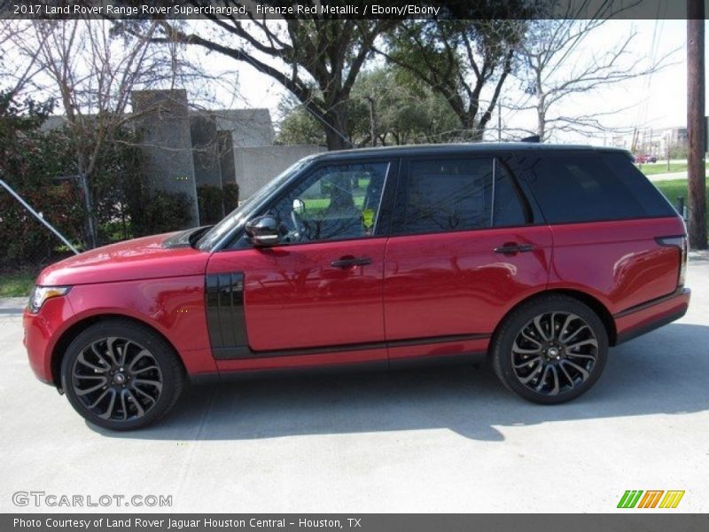  2017 Range Rover Supercharged Firenze Red Metallic
