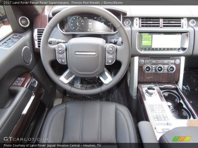 Dashboard of 2017 Range Rover Supercharged