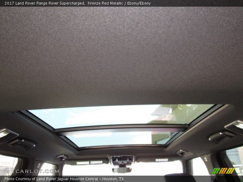 Firenze Red Metallic / Ebony/Ebony 2017 Land Rover Range Rover Supercharged