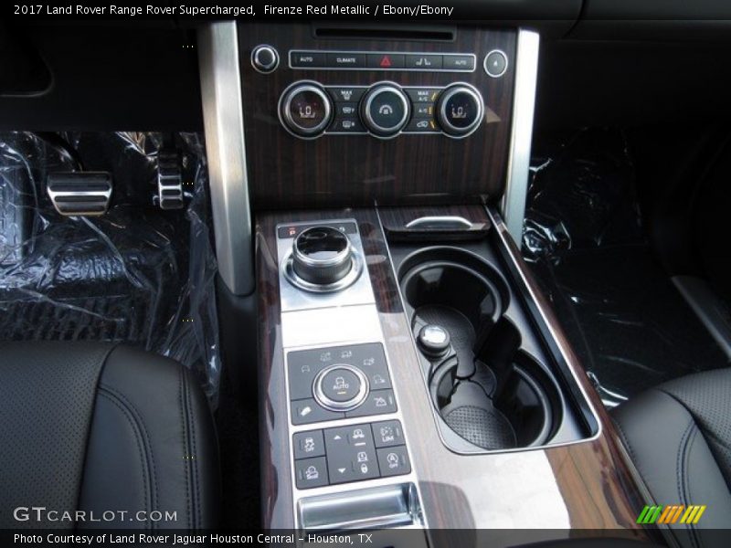 Controls of 2017 Range Rover Supercharged