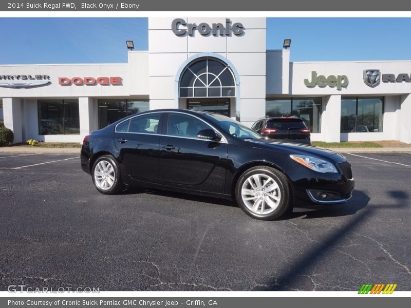 Black Onyx / Ebony 2014 Buick Regal FWD