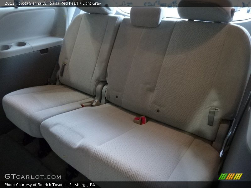 Salsa Red Pearl / Light Gray 2012 Toyota Sienna LE