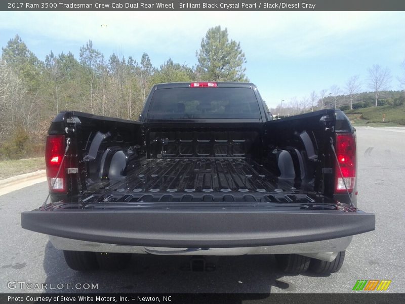 Brilliant Black Crystal Pearl / Black/Diesel Gray 2017 Ram 3500 Tradesman Crew Cab Dual Rear Wheel