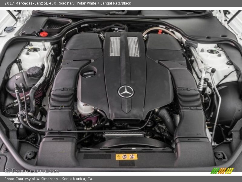  2017 SL 450 Roadster Engine - 3.0 Liter DI biturbo DOHC 24-Valve VVT V6