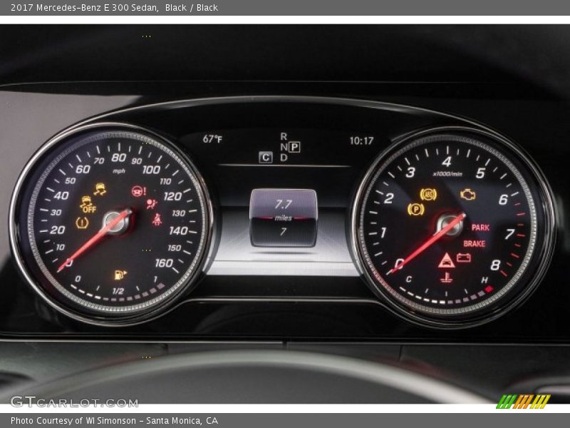 Black / Black 2017 Mercedes-Benz E 300 Sedan