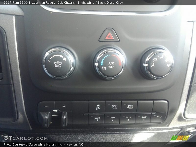 Bright White / Black/Diesel Gray 2017 Ram 5500 Tradesman Regular Cab Chassis
